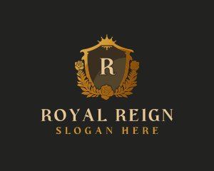 Royal Shield Crest logo design