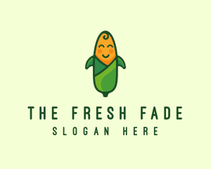 Baby Vegetarian Corn logo design