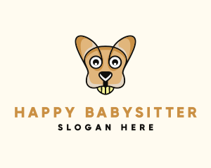 Wildlife Kangaroo Animal logo design