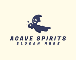 Happy Spirit Ghost logo design