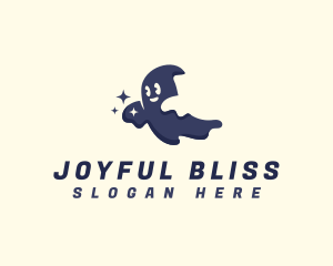 Happy Spirit Ghost logo design