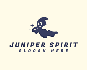 Happy Spirit Ghost logo design