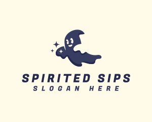 Happy Spirit Ghost logo design