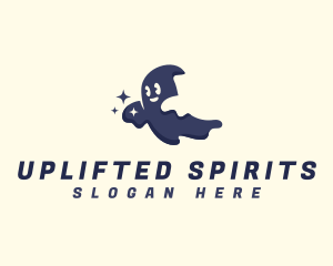 Happy Spirit Ghost logo design