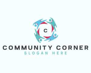 Group Super Hero Community logo design