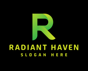 Green Letter R logo