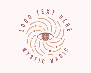 Mystical Astral Eye logo design