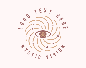 Mystical Astral Eye logo design