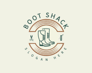 Vintage Shoemaker Boot logo