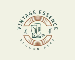 Vintage Shoemaker Boot logo