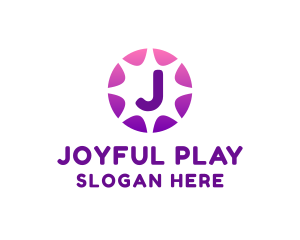 Playful Party Pattern  logo design