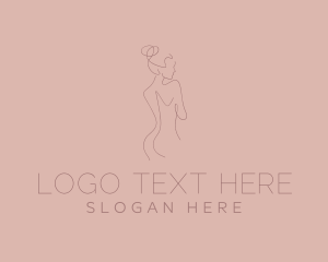 Feminine Woman Body logo