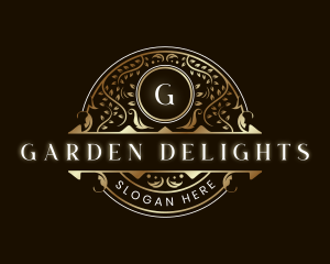 Natural  Boutique Gardening logo design