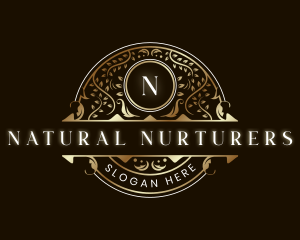 Natural  Boutique Gardening logo design