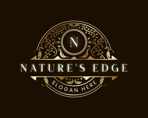 Natural  Boutique Gardening logo design