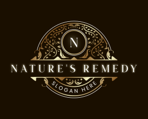 Natural  Boutique Gardening logo design