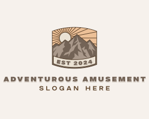 Trekking Summit Adventure logo design