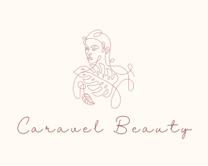 Woman Natural Beauty logo design