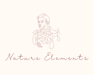 Woman Natural Beauty logo design