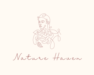 Woman Natural Beauty logo design