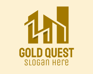 Gold Urban City  logo design