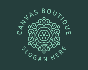 Flower Boutique Ornament logo