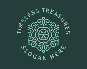 Flower Boutique Ornament logo