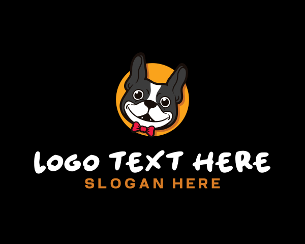 Bulldog logo example 2