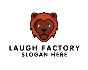 Lion Animal Safari logo design