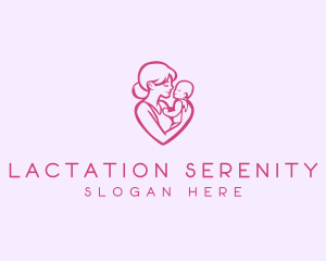 Parenting Mother Child logo design