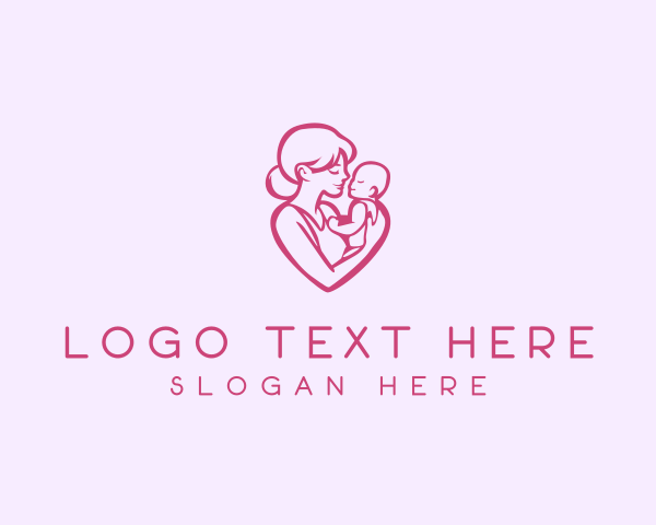 Maternity logo example 1