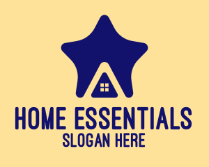 Purple Star Home logo design