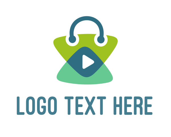 Video Player logo example 4