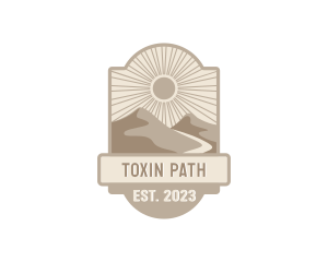 Mountain Road Pathway logo design