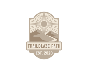 Mountain Road Pathway logo design