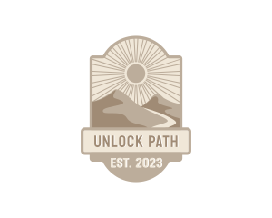 Mountain Road Pathway logo design