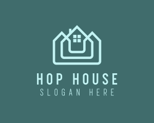 House Structure Unit  logo design