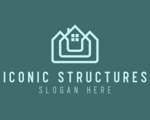 House Structure Unit  logo design