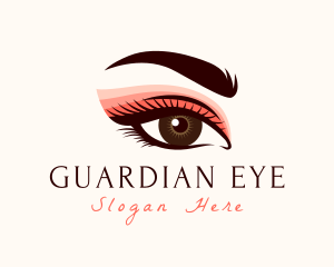 Feminine Eye Makeup logo design