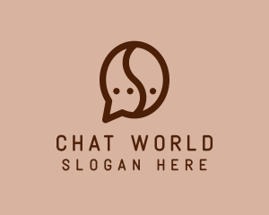 Coffee Chat App  logo design