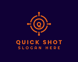 Focus Target Scope logo design