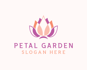 Lotus Flower Spa logo design