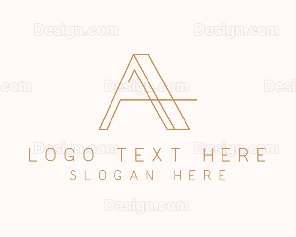 Elegant Letter A Company Logo