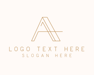 Elegant Letter A Company logo