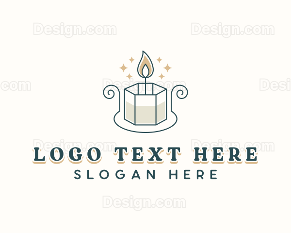 Candle Decor Souvenir Logo