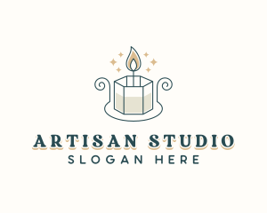 Candle Decor Souvenir logo design