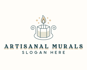 Candle Decor Souvenir logo design