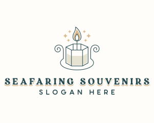 Candle Decor Souvenir logo design