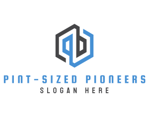 Industrial Hexagon Business logo design