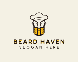 Wheat Beard Baker logo design